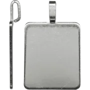 Aanraku Stainless Steel Pendant Plates / Bails