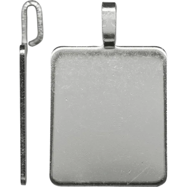 Aanraku Stainless Steel Pendant Plates / Bails