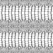 Etched Snakeskin Pattern