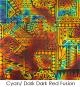 Etched Geometric Illustration Pattern on Thin Glass COE90