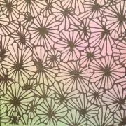 Etched Barnacles Pattern on Thin Glass COE96