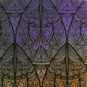 Etched Cathedral Pattern on Thin Glass COE96