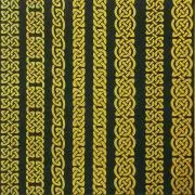 Etched Celtic Braid Pattern on Thin Glass COE96