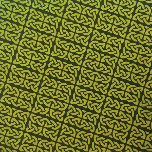 Etched Celtic Knot Pattern on Thin Glass COE90