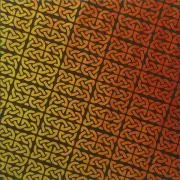 Etched Celtic Knot Pattern on Thin Glass COE96
