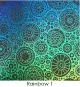 Etched Circles Pattern on Thin Glass COE96