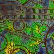 Etched Piazza Pattern on Thin Glass COE96