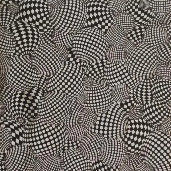 Etched Disco Balls Pattern on Thin Glass COE96
