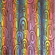 Etched Funky Ellipses on Thin Glass COE96