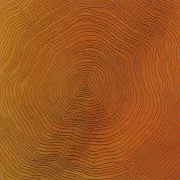 Etched Growth Rings Pattern on Thin Glass COE90