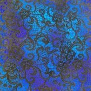 Etched Lace Pattern on Thin Glass COE96