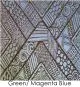 Etched Ricochet Pattern on Thin Glass COE96