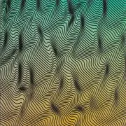 Etched Sand Dunes Pattern on Thin Glass COE90