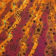 Etched Shooting Stars Pattern on Thin Glass COE90