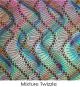 Etched Stitches Pattern on Thin Glass COE90