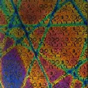 Etched Sugar Skull Pattern on Thin Glass COE90