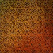 Etched Sugar Skull Pattern on Thin Glass COE96