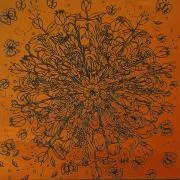 Etched Tulip Burst Pattern on Thin Glass COE90