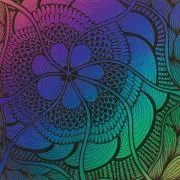 Etched Zany Zinnia Pattern on Thin Glass COE90