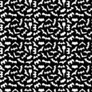 Etched Bats Pattern