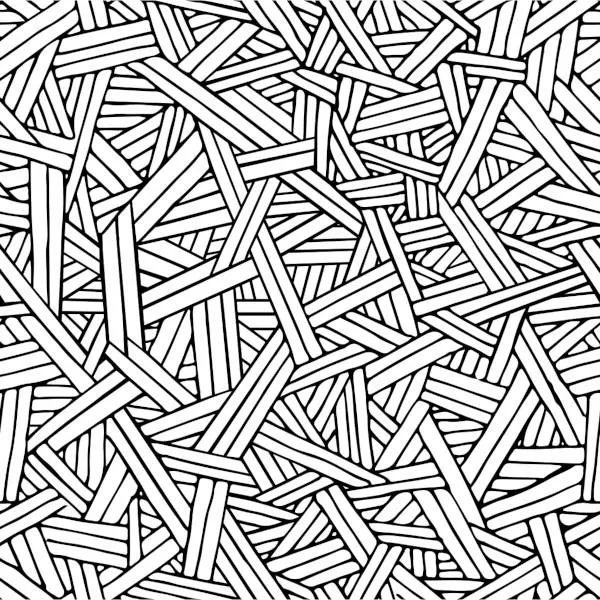 Etched Bird Nest Pattern