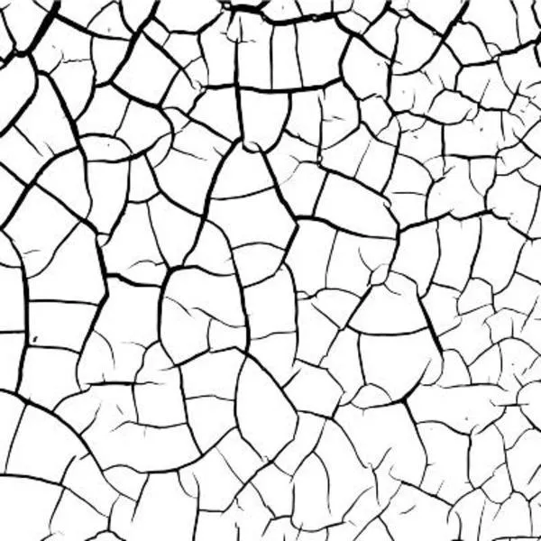 Etched Crackle Pattern