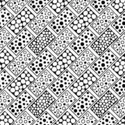 Etched Dominoes Pattern