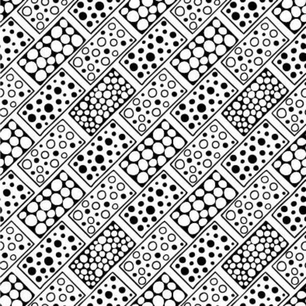 Etched Dominoes Pattern