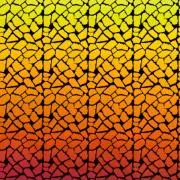 Etched Giraffe Pattern on Thin Glass COE90