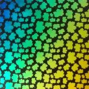 Etched Maple Leaves Pattern on Thin Glass COE96