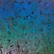 Etched Marbled Pattern on Thin Glass COE90