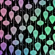Etched Ornaments Pattern on Thin Glass COE90