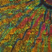 Etched Owls Pattern on Thin Glass COE96