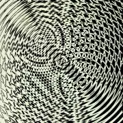 Etched Ripple Pattern on Thin Glass COE90