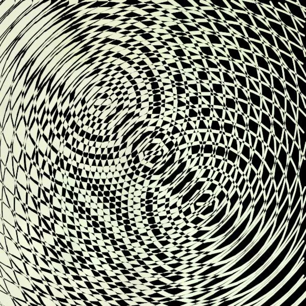 Etched Ripple Pattern on Thin Glass COE90