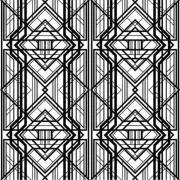Etched Gatsby Pattern