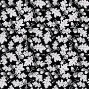 Etched Oak Leaves Pattern