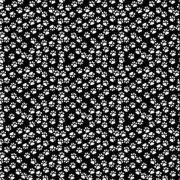 Etched Paw Print Pattern