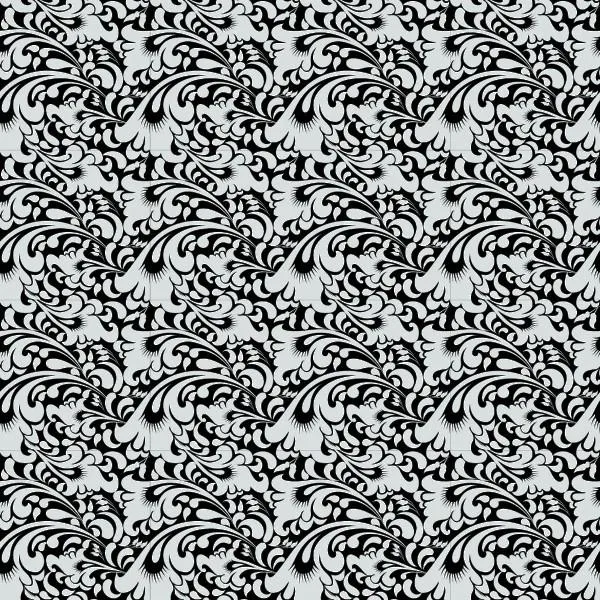 Etched Plumage Pattern