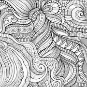 Etched Ponytail Pattern
