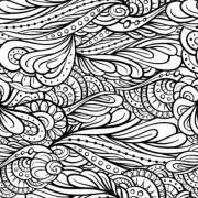 Etched Tidal Plume Pattern