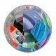 Assorted Anything Smalls Scrap Pack Stained Glass  Non-Fusible Weight 4lbs