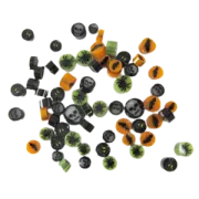 Assorted Halloween Mix Murrini/ Millefiore COE96