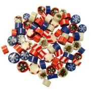 Assorted Holiday Mix Murrini/ Millefiore COE90