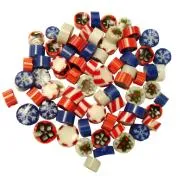 Assorted Holiday Mix Murrini/ Millefiore COE90
