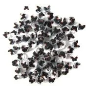 Black Butterfly Murrini/ Millefiore COE90