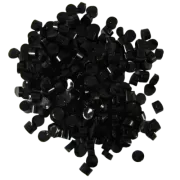 Black Opalescent Dots COE90