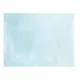 Bullseye Glass Aqua Blue Tint & White Streaky, Double-rolled, 3mm COE90