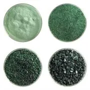 Bullseye Glass Aventurine Green Transparent Frit COE90
