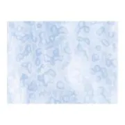 Bullseye Glass Blue-Gray, White, Mottle Mix, Single-rolled, 3mm, Non-Fusible
